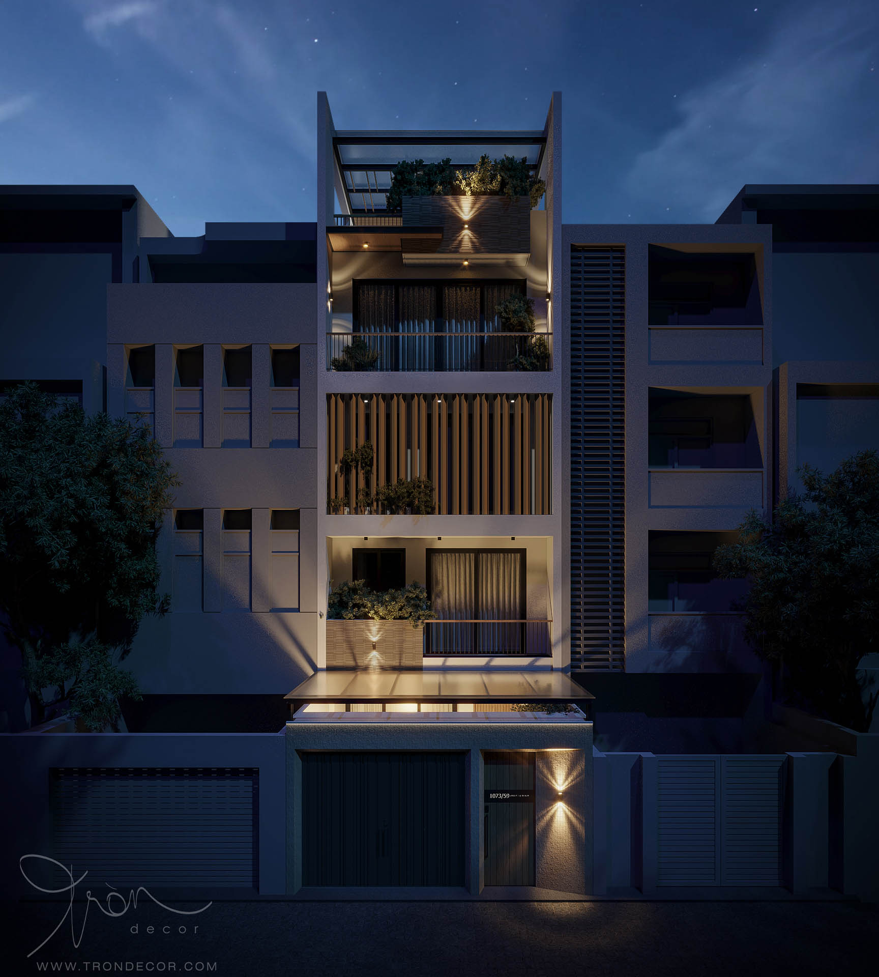 Thiết Kế Nhà Phố 400m2