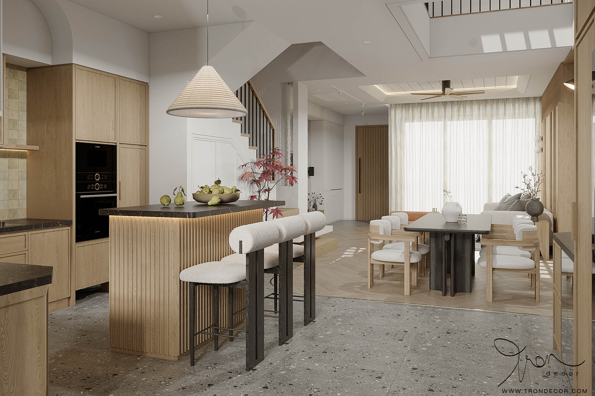 Thiết Kế Nhà Phố 400m2