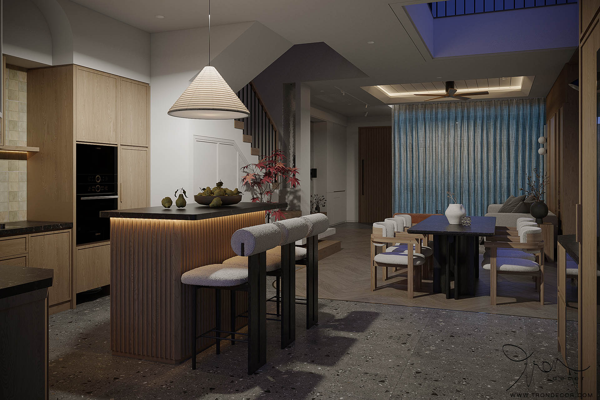 Thiết Kế Nhà Phố 400m2