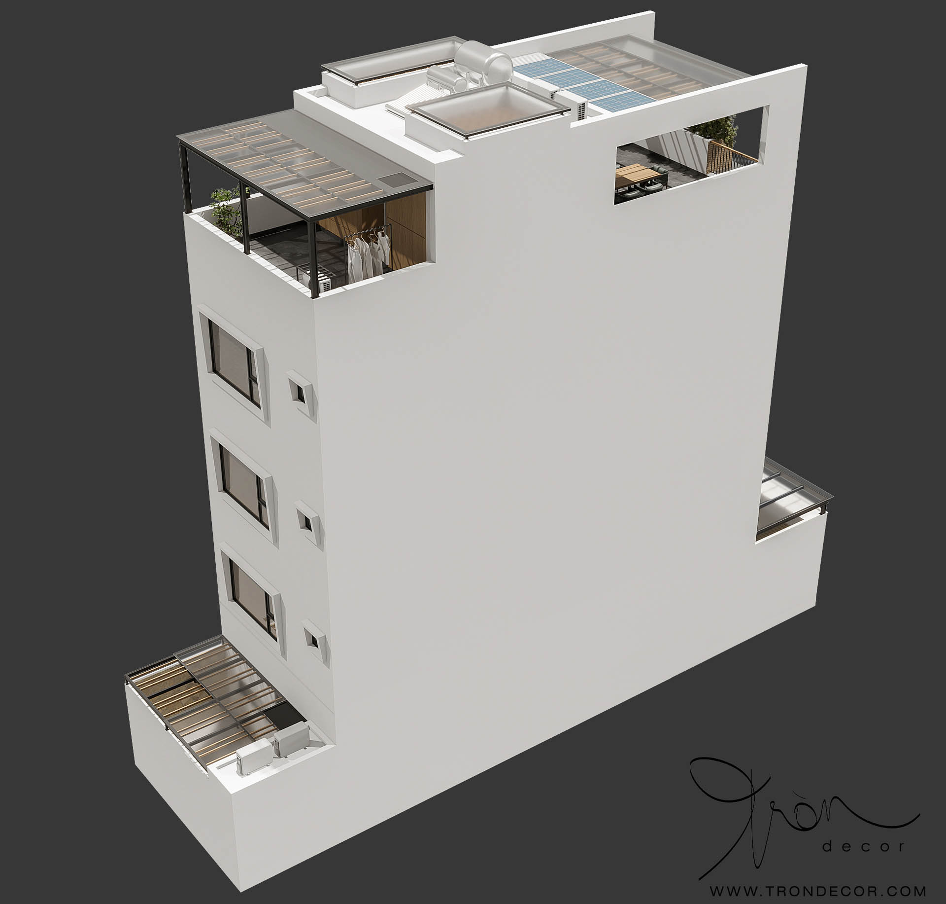 Thiết Kế Nhà Phố 400m2