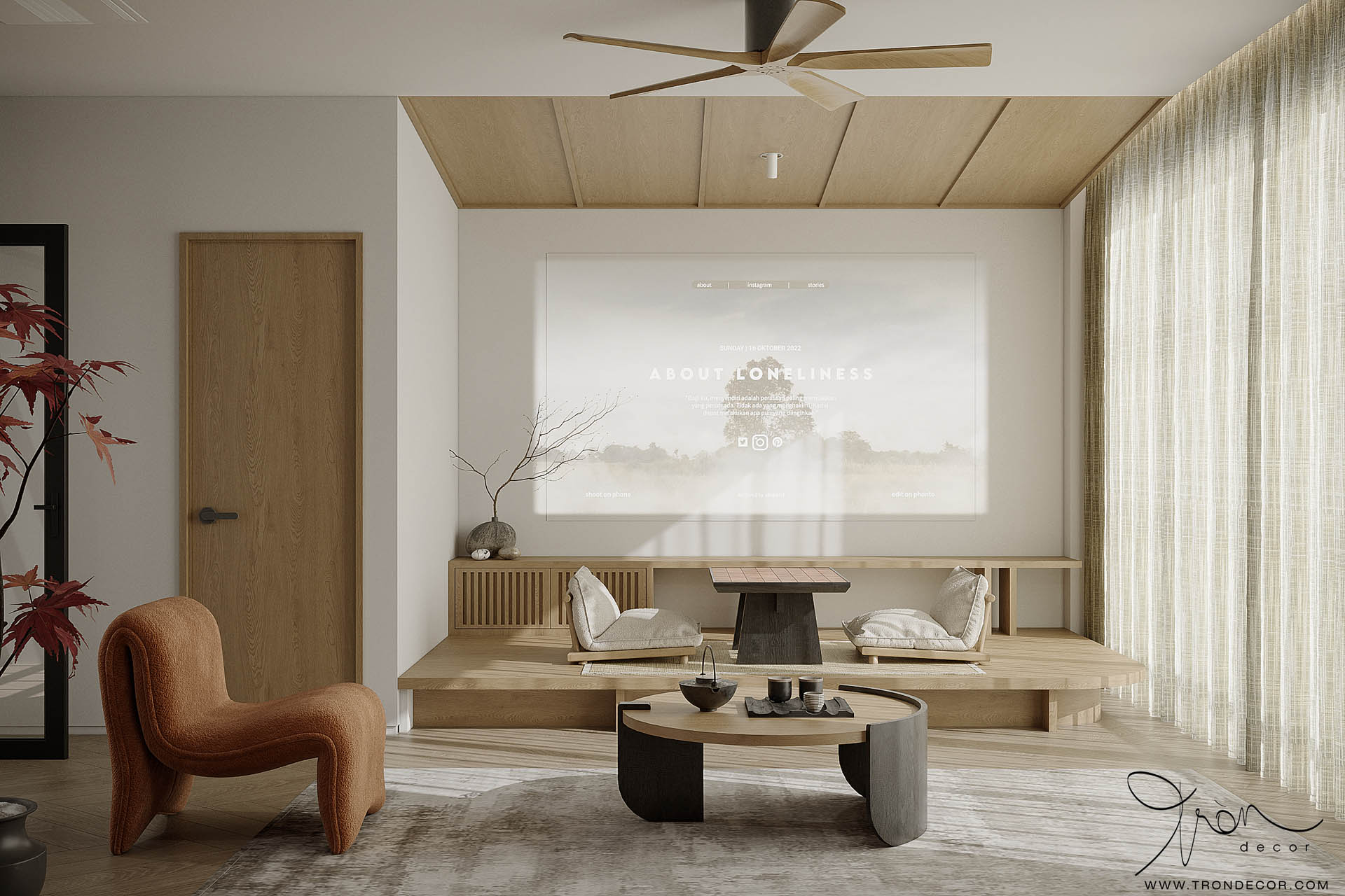 THIẾT KẾ NHÀ PHONG CÁCH JAPANDI