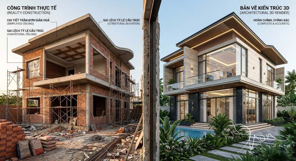 thi công thiết kế biệt thự