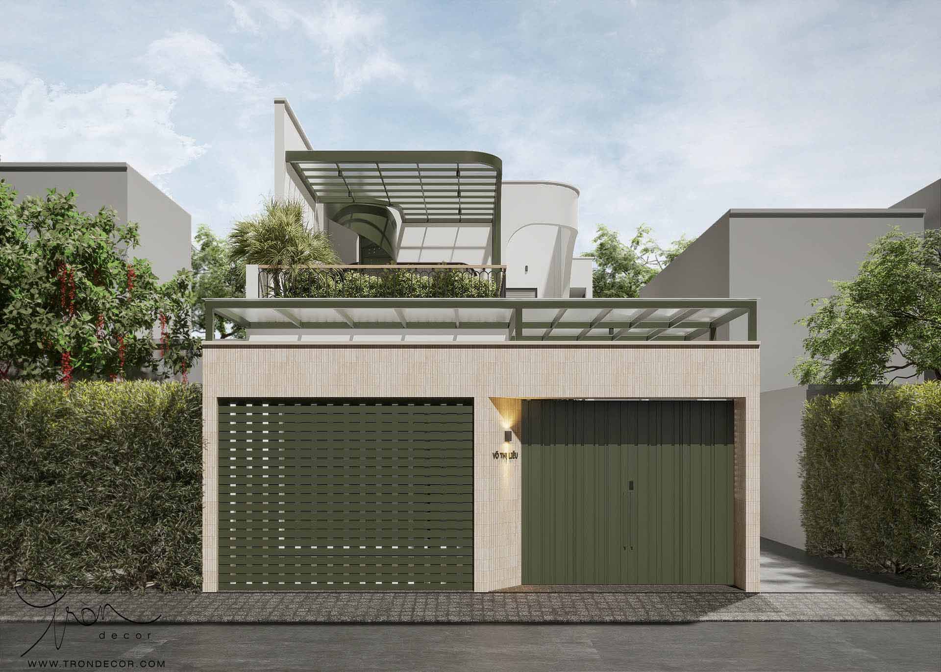 THIẾT KẾ NHÀ PHỐ 380M2 - VÕ THỊ LIỄU