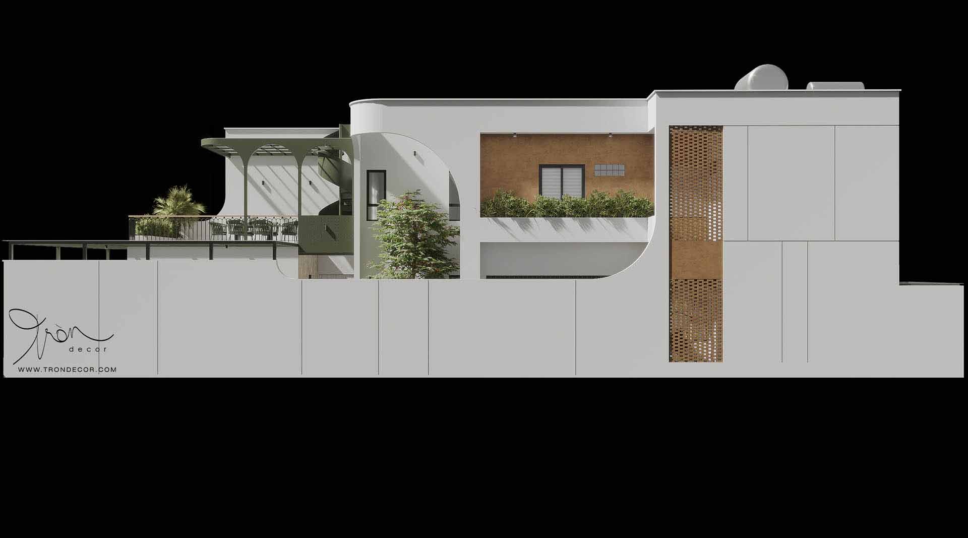 THIẾT KẾ NHÀ PHỐ 380M2 - VÕ THỊ LIỄU