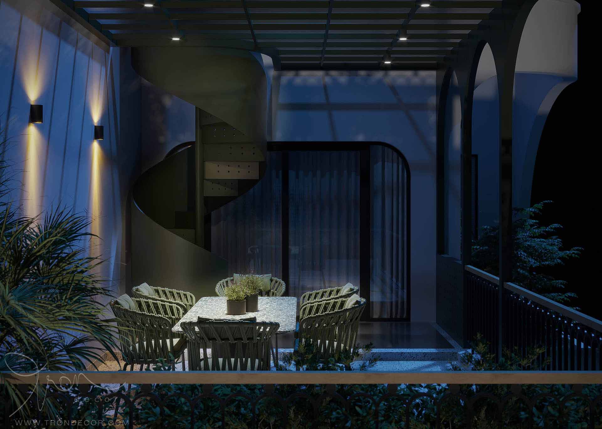 THIẾT KẾ NHÀ PHỐ 380M2 - VÕ THỊ LIỄU