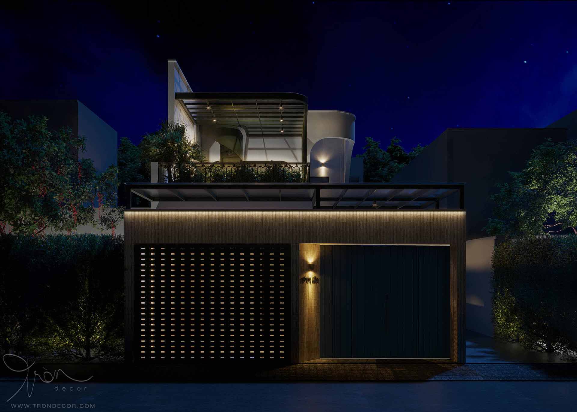 THIẾT KẾ NHÀ PHỐ 380M2 - VÕ THỊ LIỄU