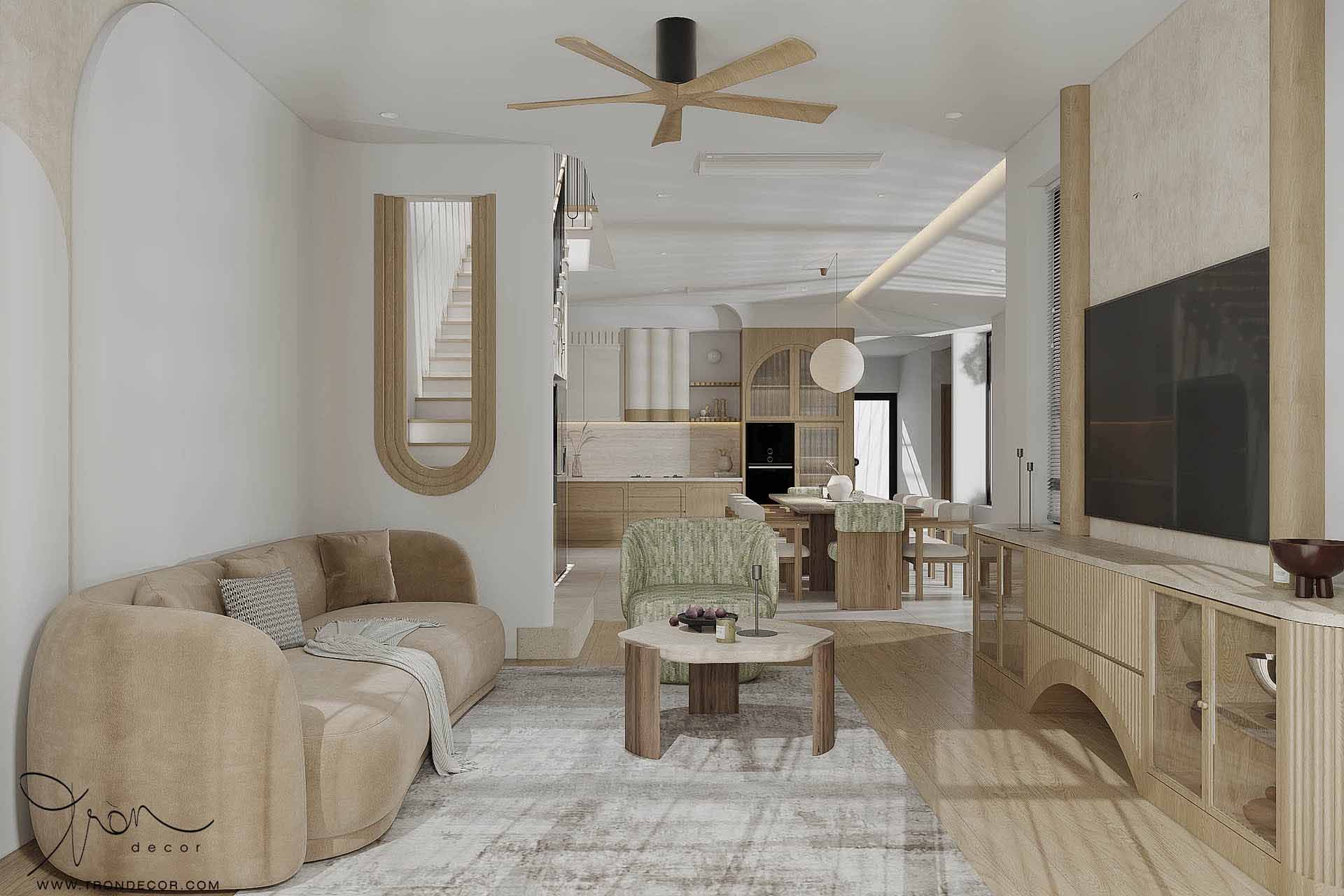 THIẾT KẾ NHÀ PHỐ 380M2 - VÕ THỊ LIỄU