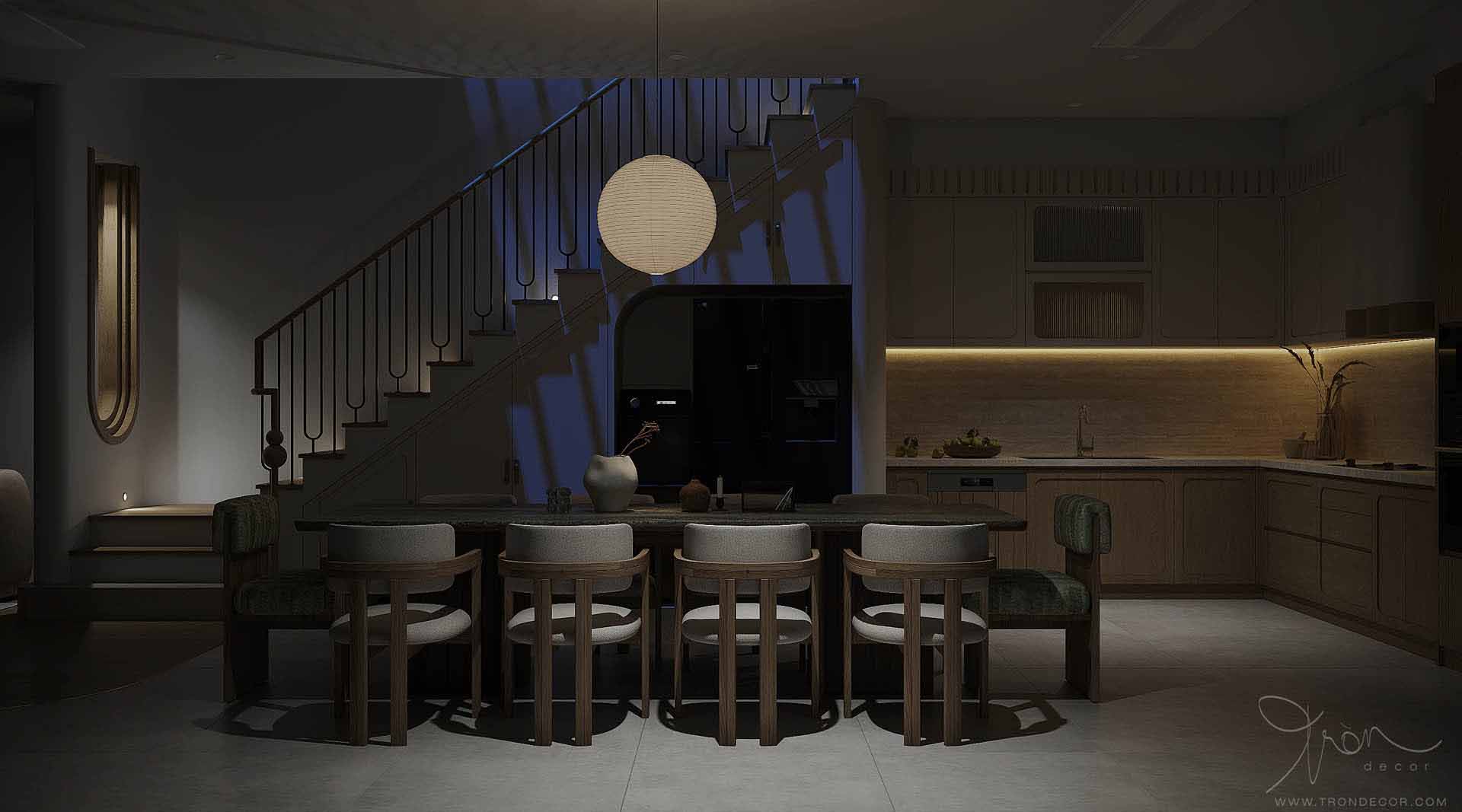 THIẾT KẾ NHÀ PHỐ 380M2 - VÕ THỊ LIỄU