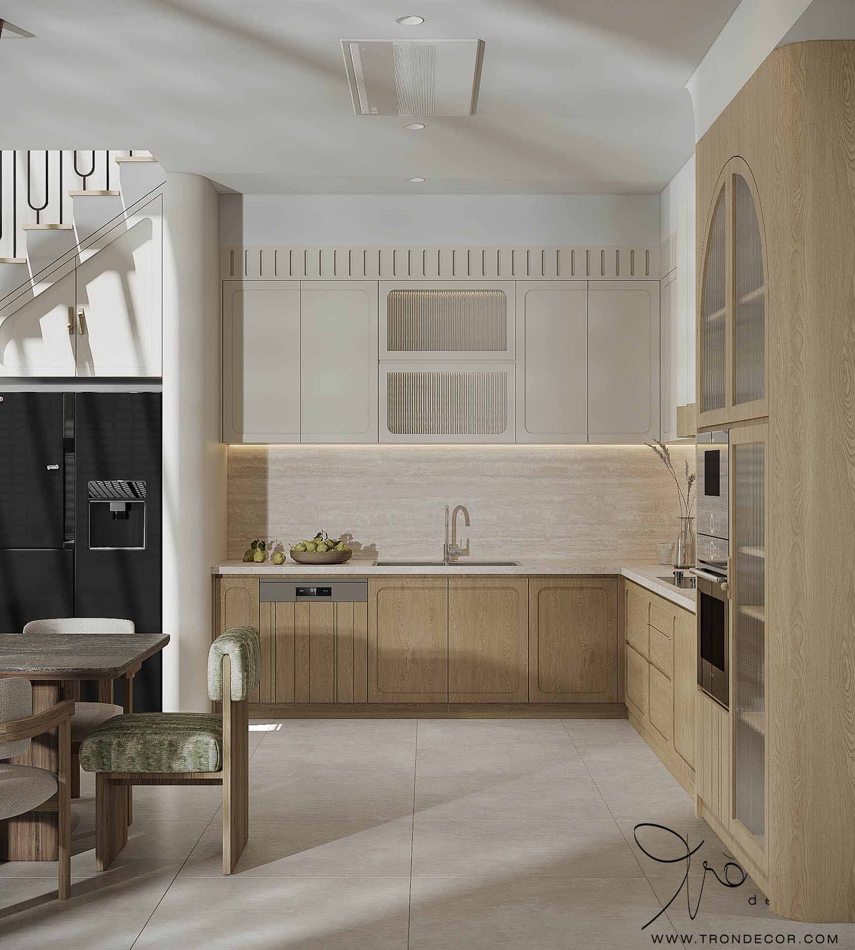 THIẾT KẾ NHÀ PHỐ 380M2 - VÕ THỊ LIỄU