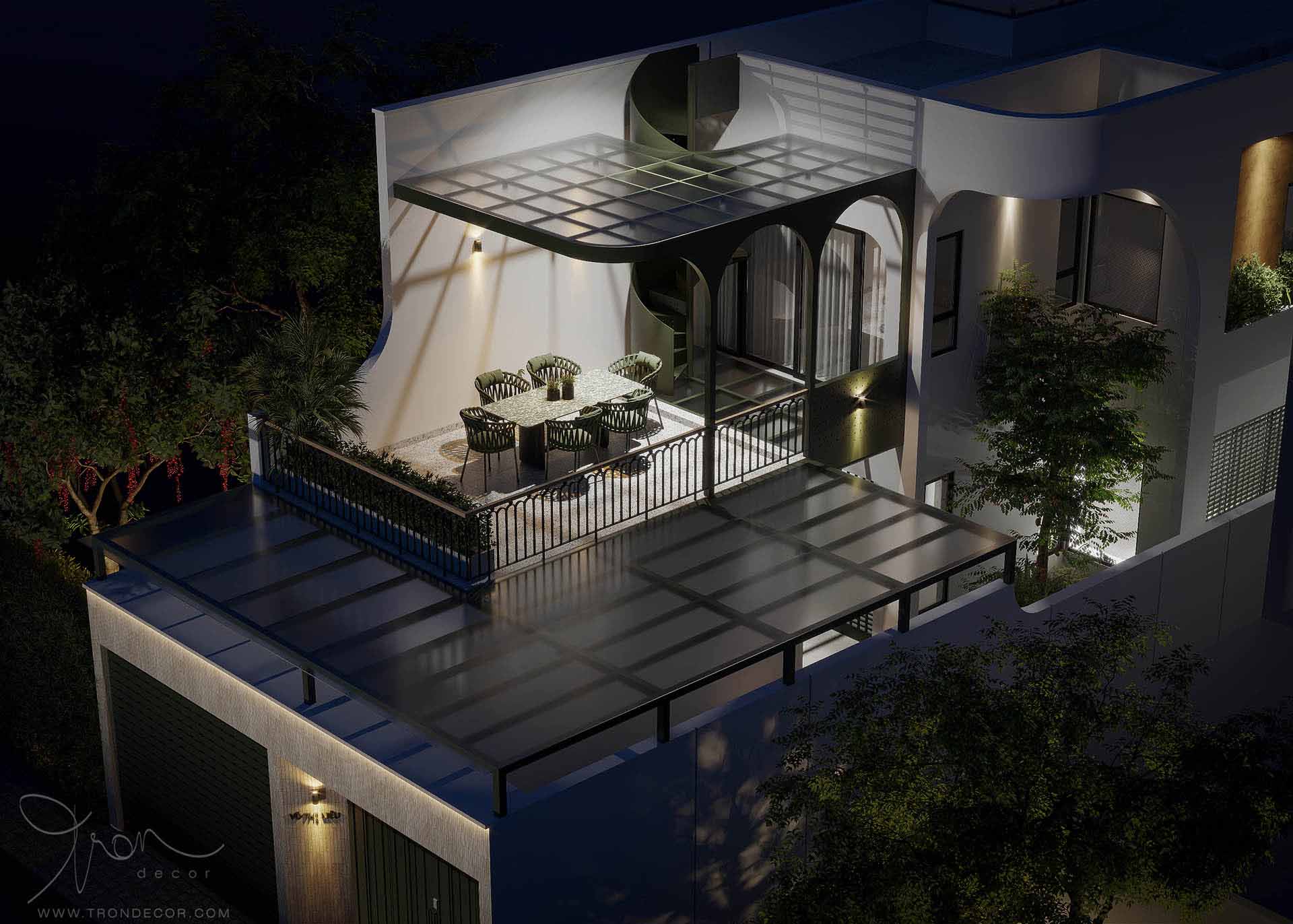 THIẾT KẾ NHÀ PHỐ 380M2 - VÕ THỊ LIỄU