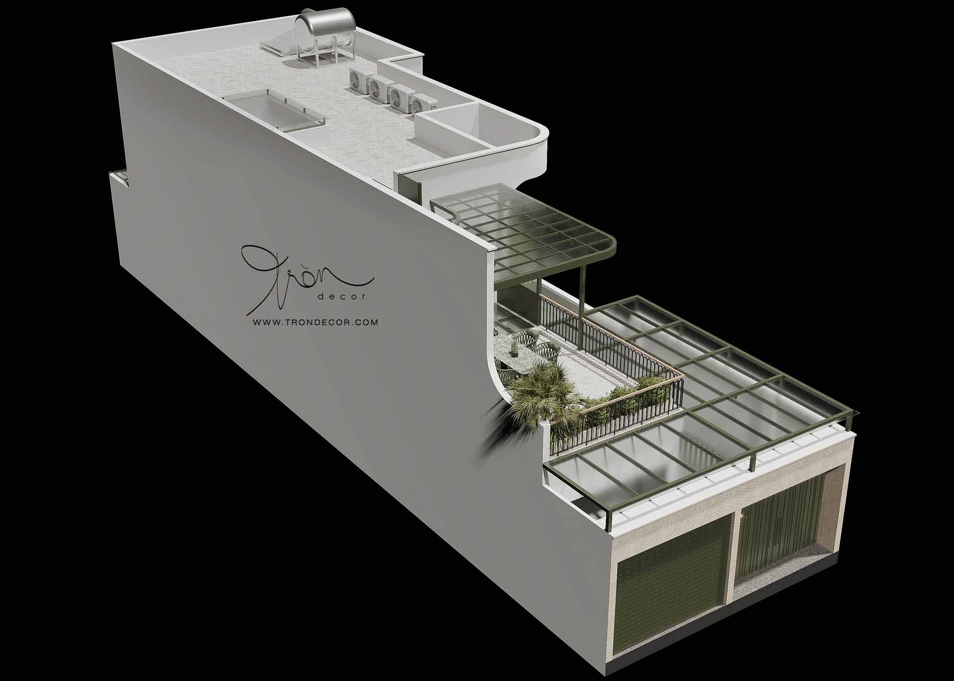 THIẾT KẾ NHÀ PHỐ 380M2 - VÕ THỊ LIỄU