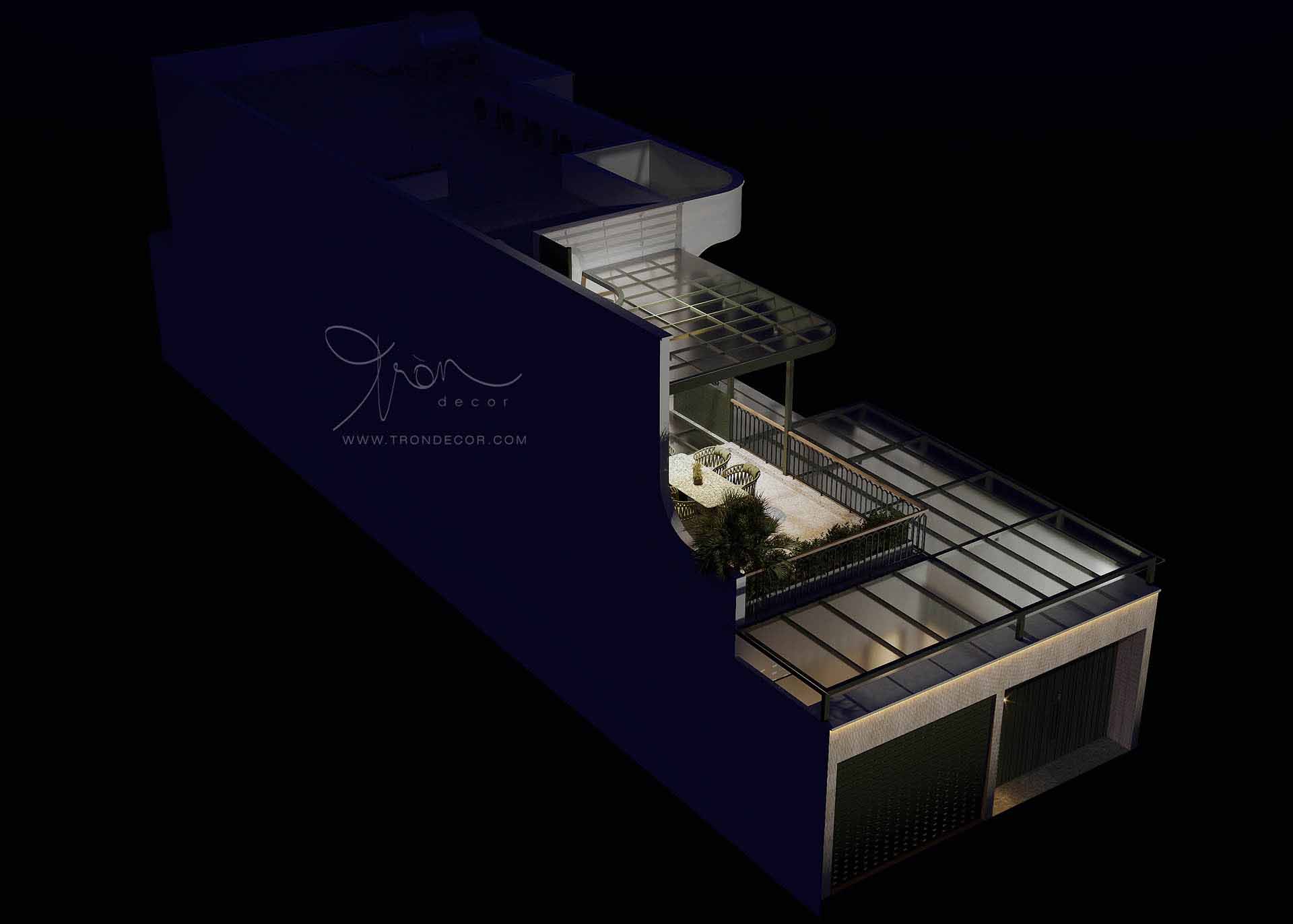 THIẾT KẾ NHÀ PHỐ 380M2 - VÕ THỊ LIỄU