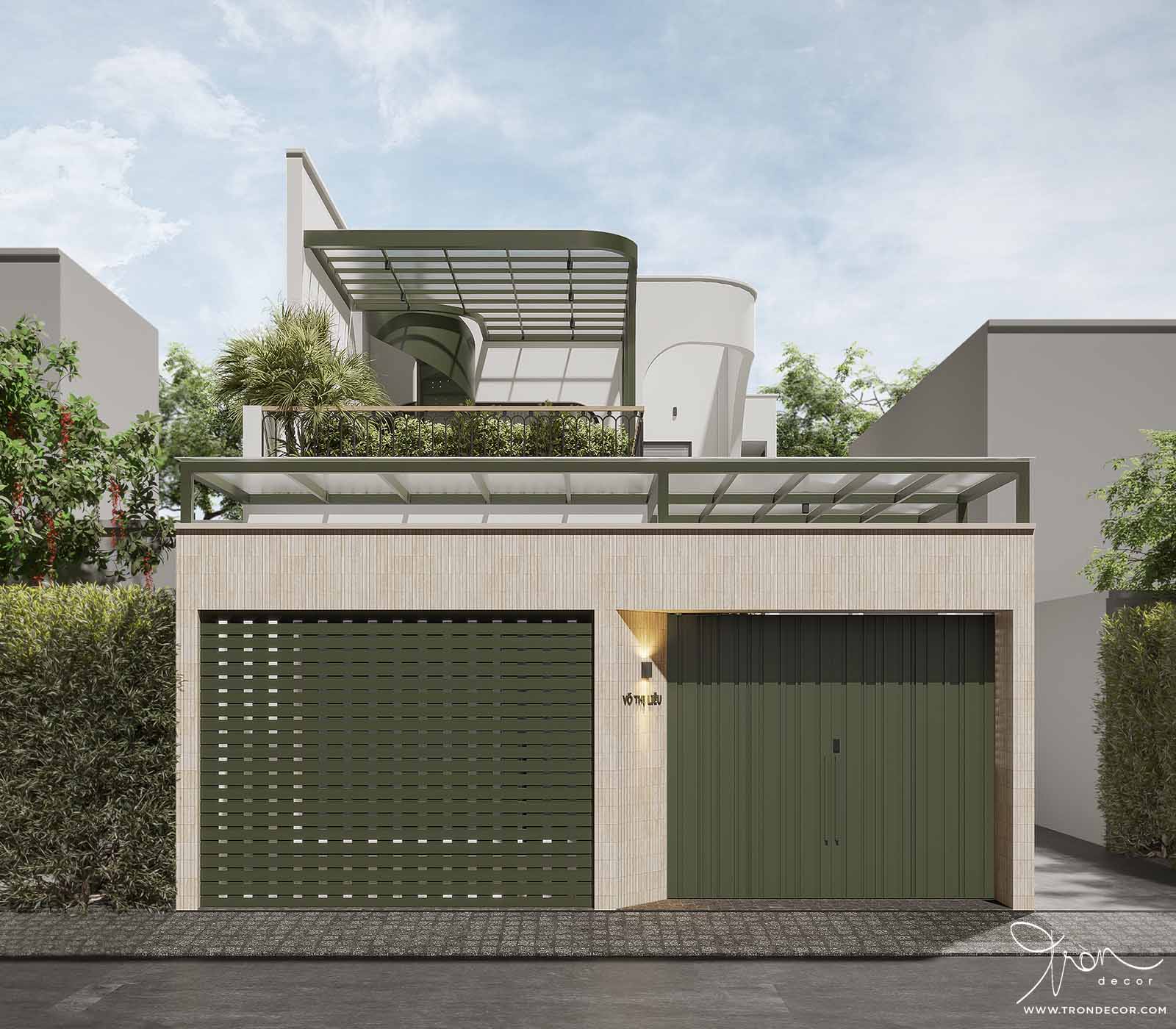THIẾT KẾ NHÀ PHỐ 380M2