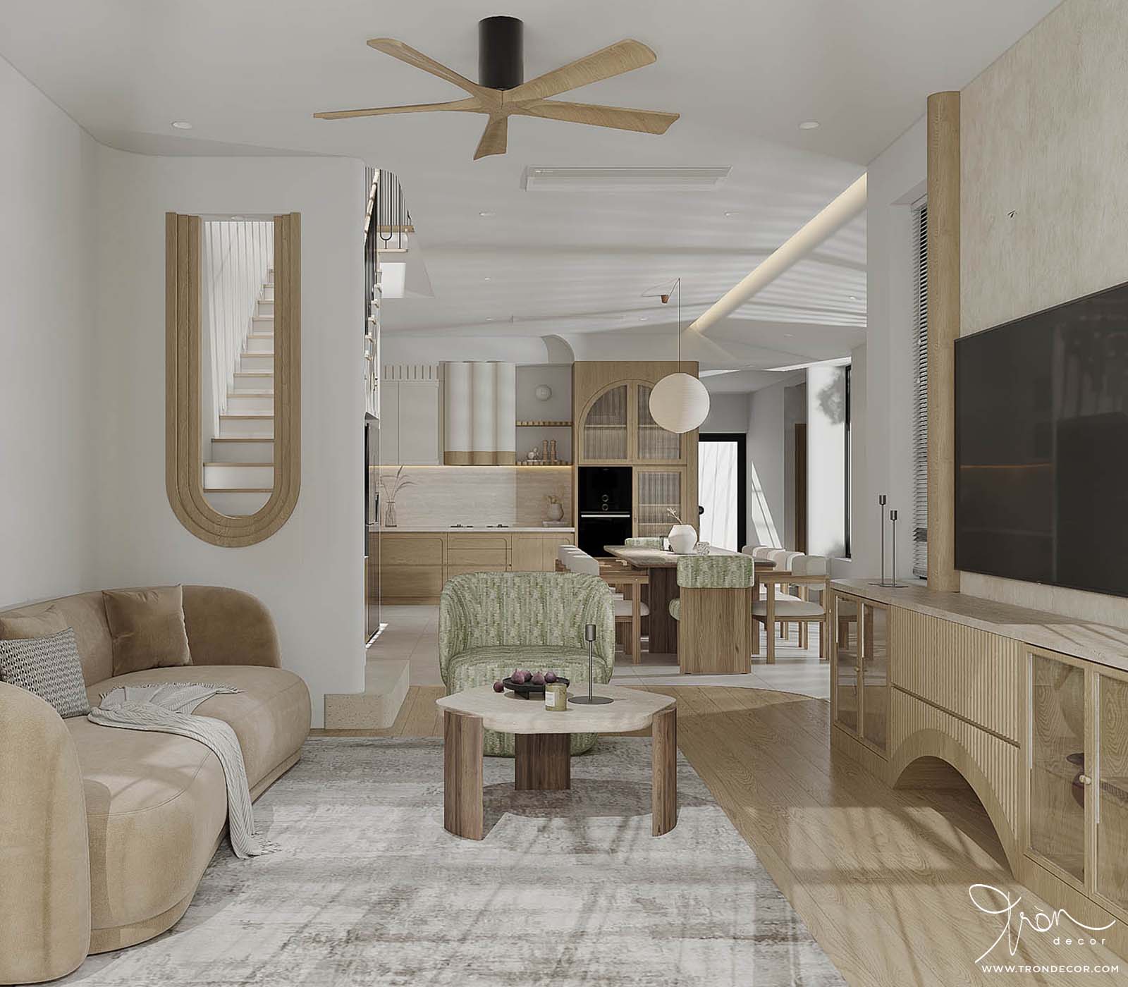 THIẾT KẾ NHÀ PHỐ 380M2