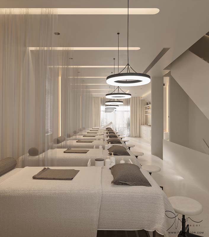 THIẾT KẾ NỘI THẤT SPA