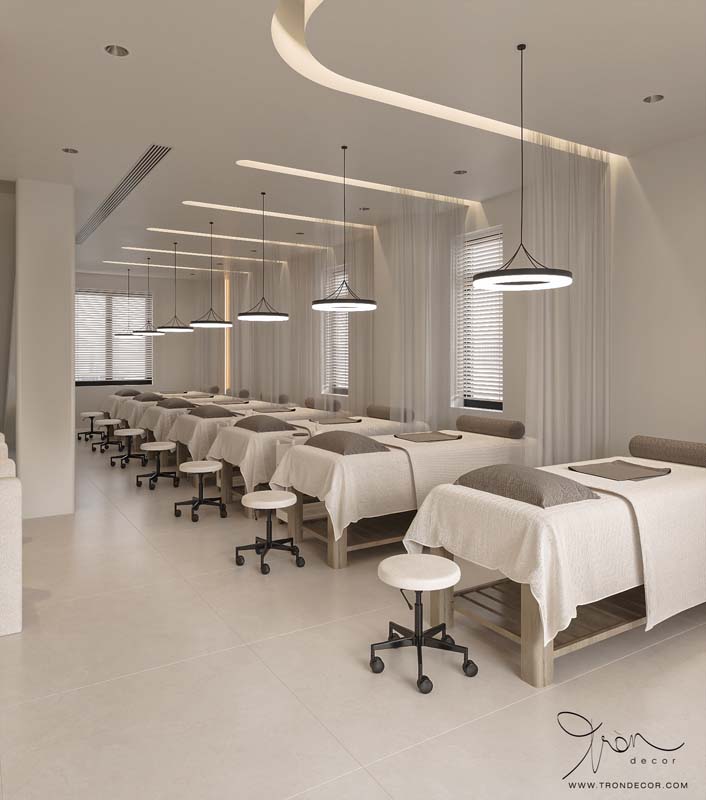 THIẾT KẾ NỘI THẤT SPA