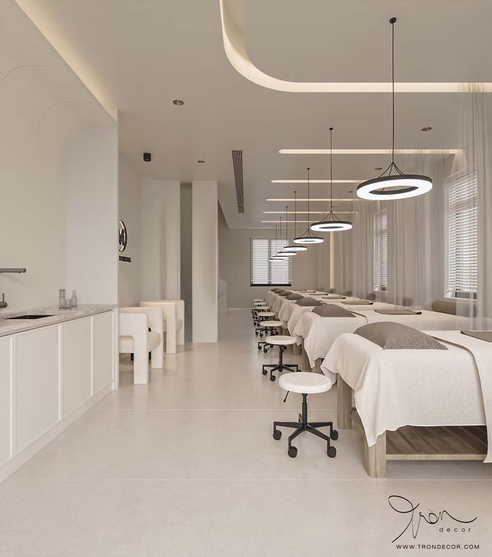 THIẾT KẾ NỘI THẤT SPA