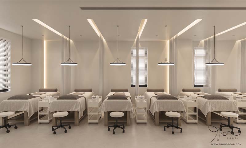 THIẾT KẾ NỘI THẤT SPA