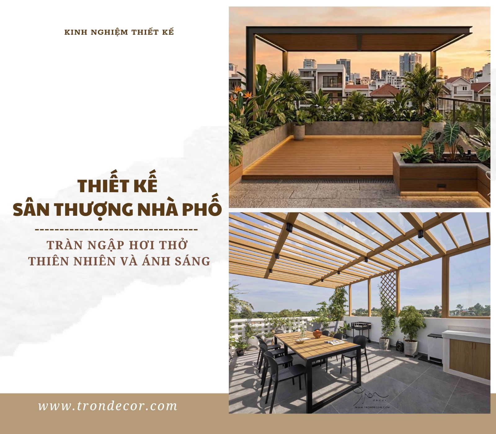 Trang chủ 87 THIẾT KẾ SÂN THƯỢNG NHÀ PHỐ