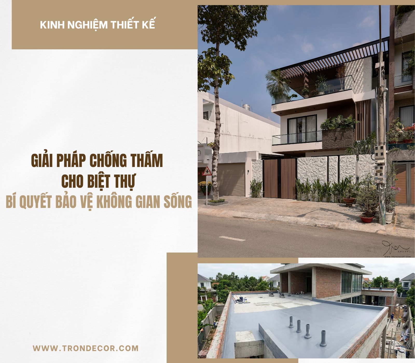 Trang chủ 78 chống thấm cho biệt thự