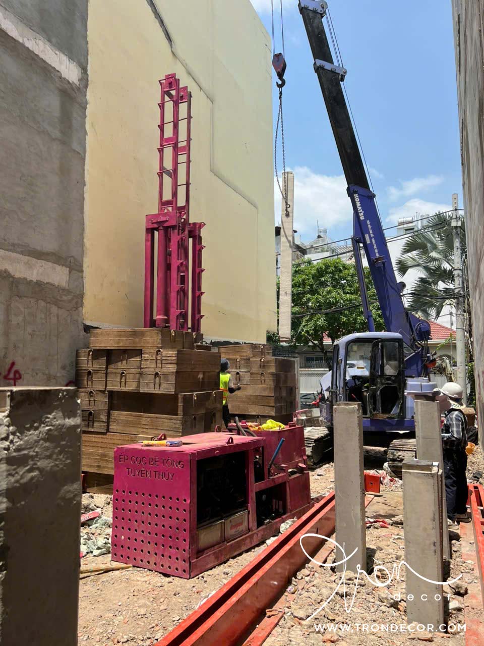 5 NGUYÊN NHÂN CỐT LÕI VÀ GIẢI PHÁP CHỐNG NỨT TƯỜNG GẠCH TRIỆT ĐỂ 5 thi công móng nhà phố