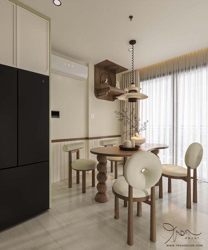 THIẾT KẾ CĂN HỘ VINHOMES GRAND PARK - ĐẸP TỐI GIẢN NHƯNG KHÔNG HỀ ĐƠN ĐIỆU 6 THIẾT KẾ CĂN HỘ VINHOMES GRAND PARK