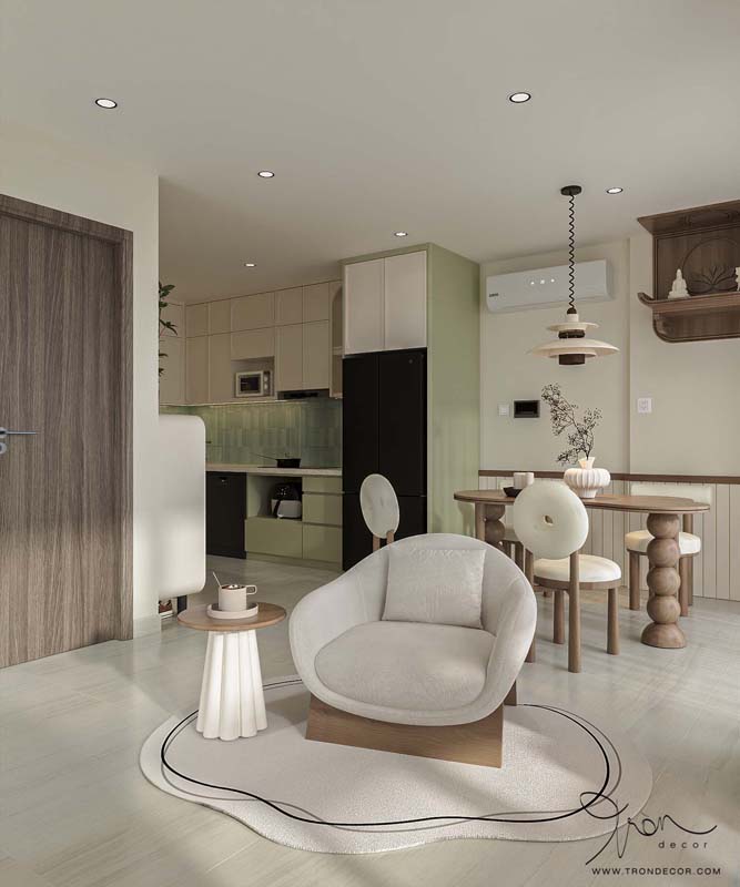 THIẾT KẾ CĂN HỘ VINHOMES GRAND PARK - ĐẸP TỐI GIẢN NHƯNG KHÔNG HỀ ĐƠN ĐIỆU 8 THIẾT KẾ CĂN HỘ VINHOMES GRAND PARK