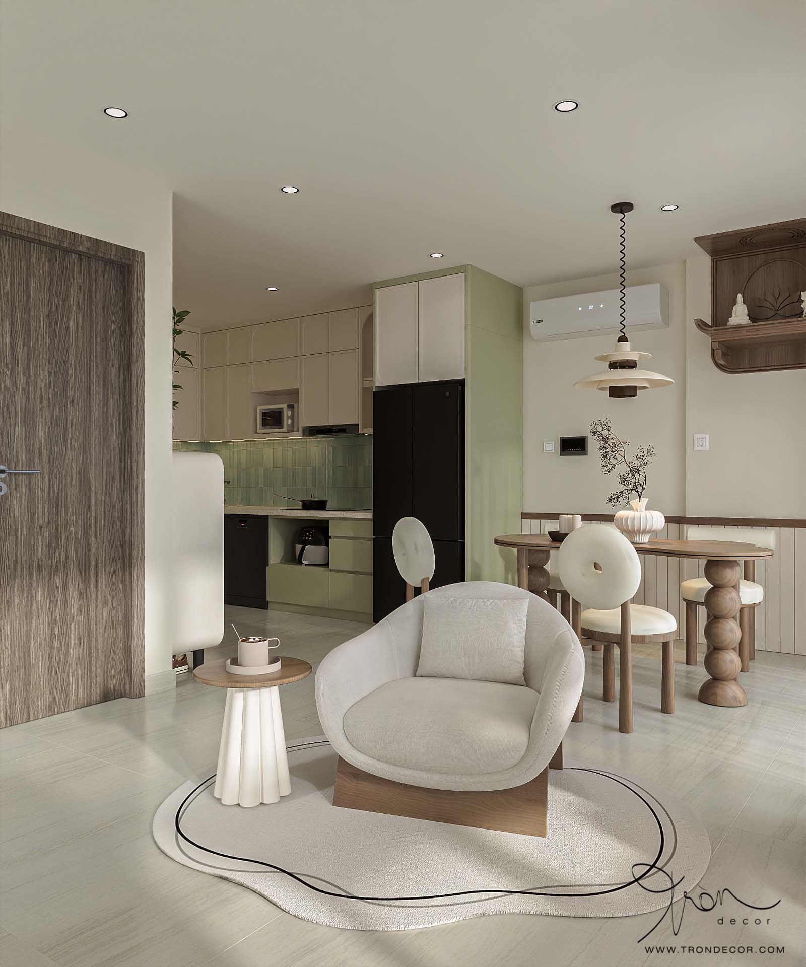 THIẾT KẾ CĂN HỘ 70M2