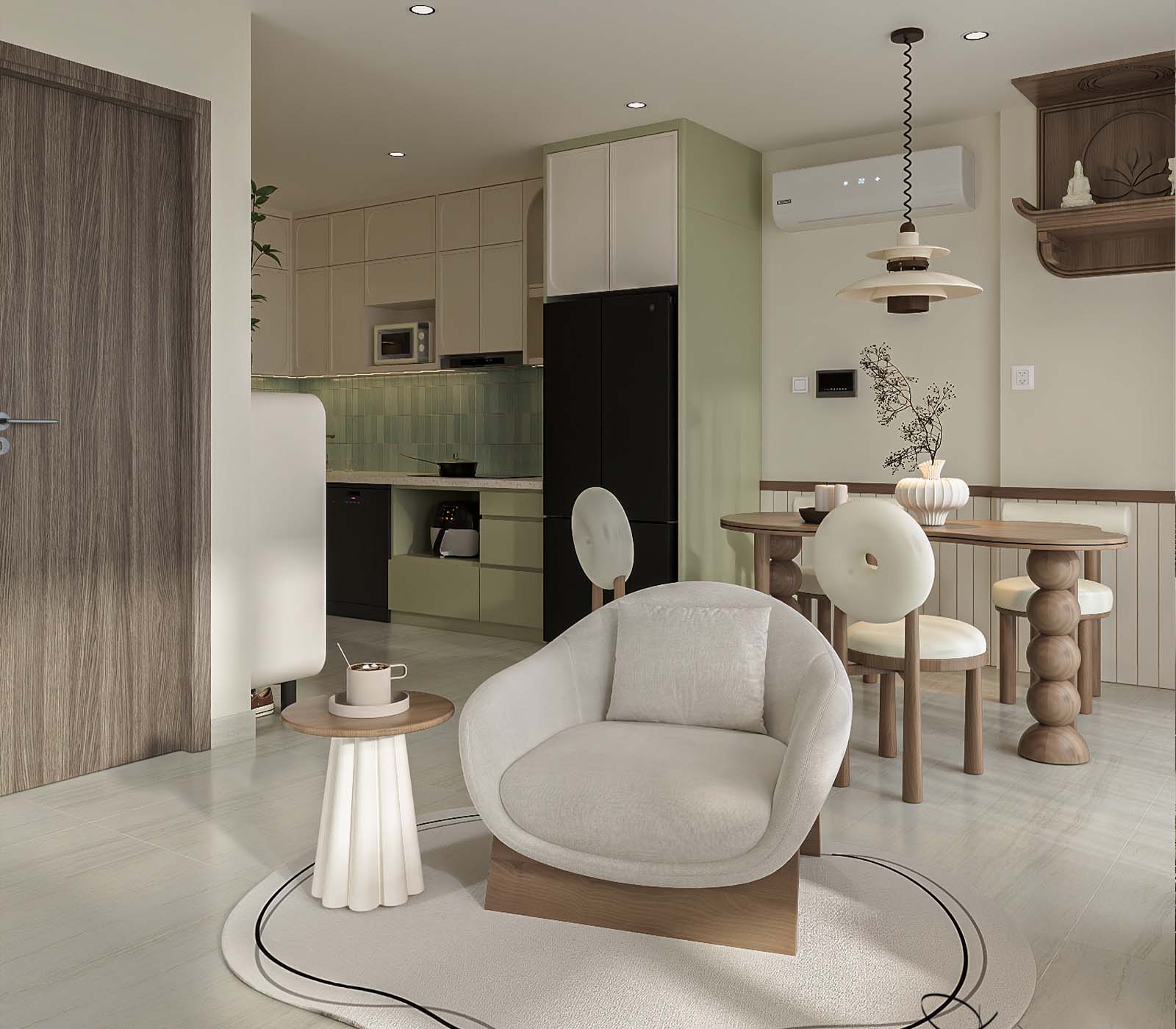 THIẾT KẾ CĂN HỘ 70M2
