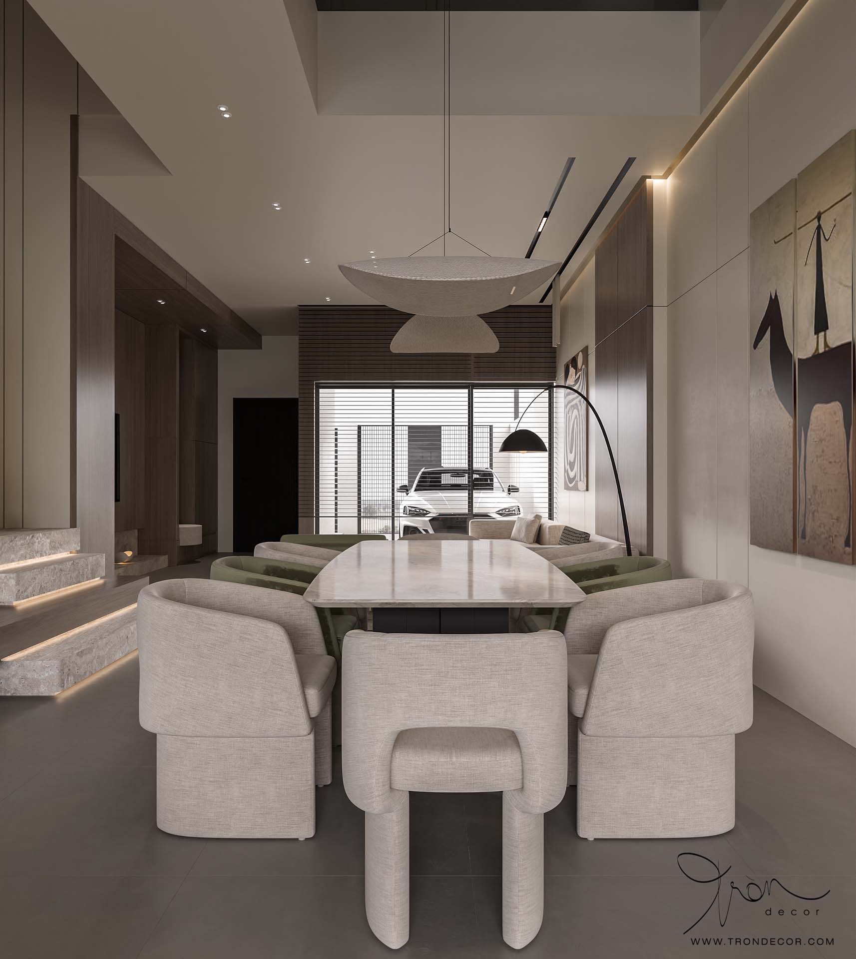THIẾT KẾ NHÀ PHỐ 600M2