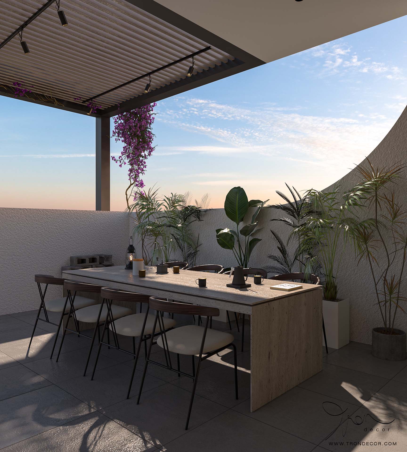 THIẾT KẾ NHÀ PHỐ 600M2