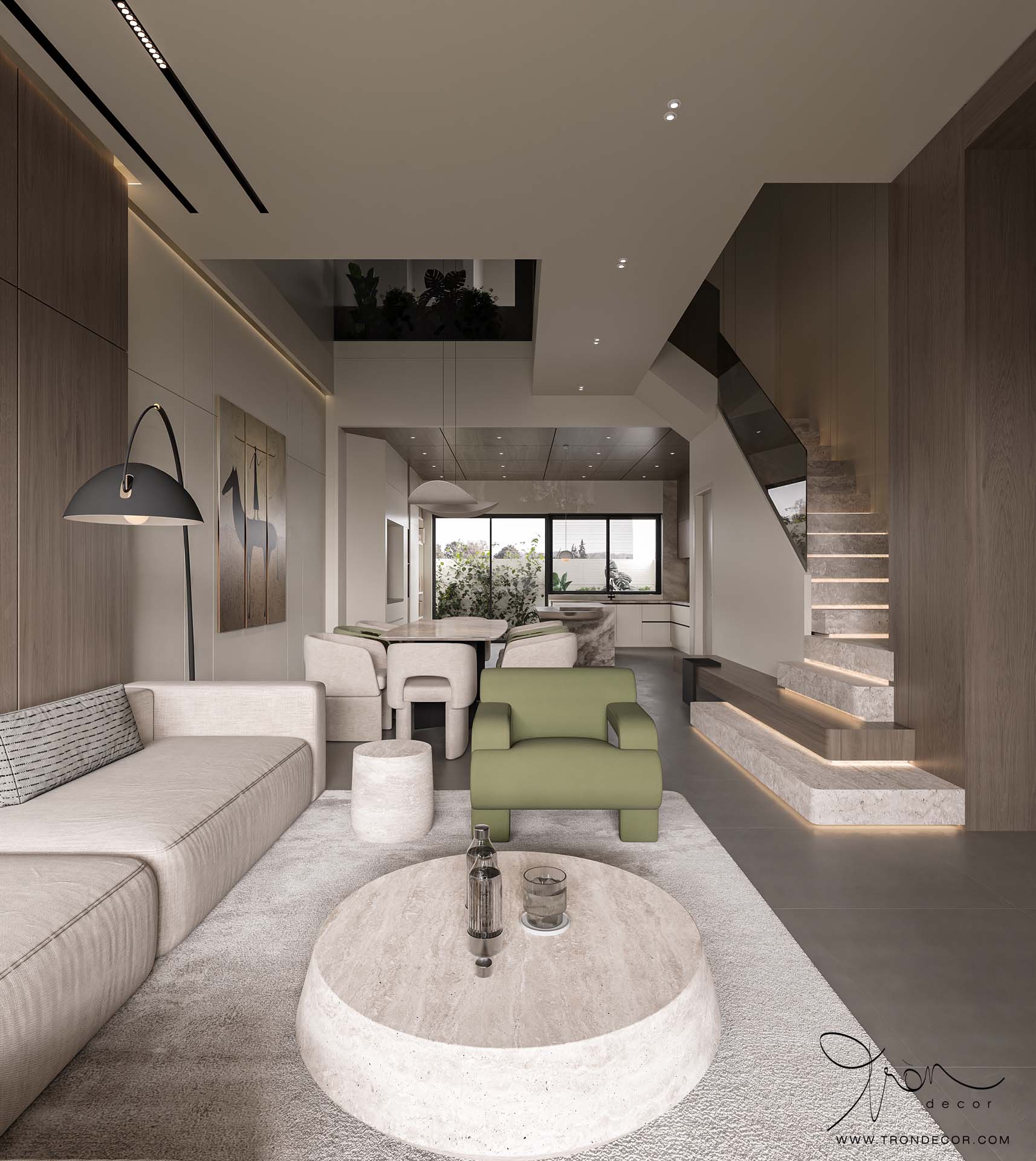 THIẾT KẾ NHÀ PHỐ 600M2