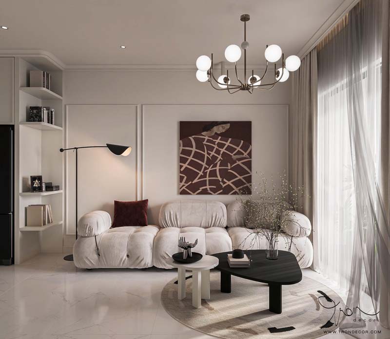 thiết kế căn hộ Neo Classic