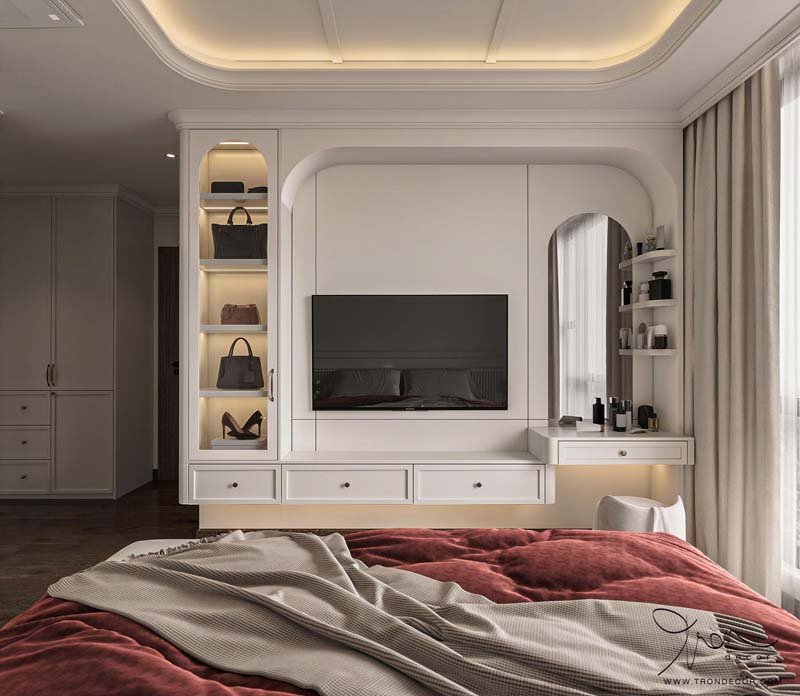thiết kế căn hộ Neo Classic