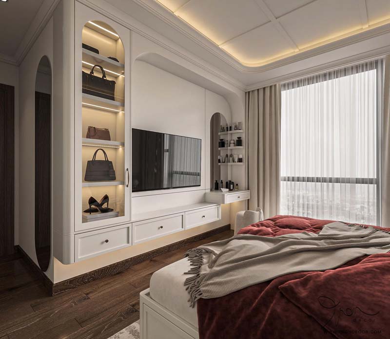thiết kế căn hộ Neo Classic