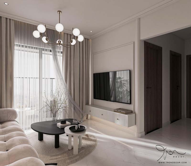 thiết kế căn hộ Neo Classic