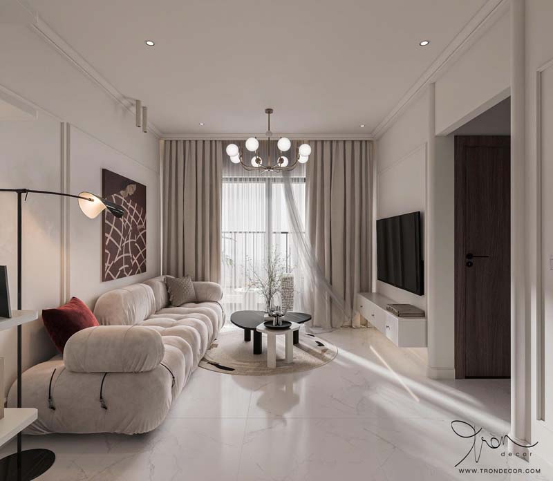 thiết kế căn hộ Neo Classic