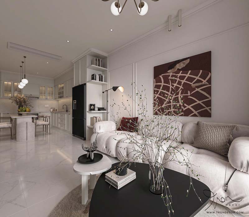 thiết kế căn hộ Neo Classic