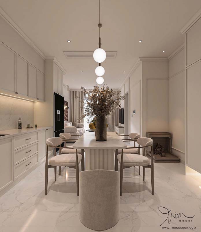 thiết kế căn hộ Neo Classic