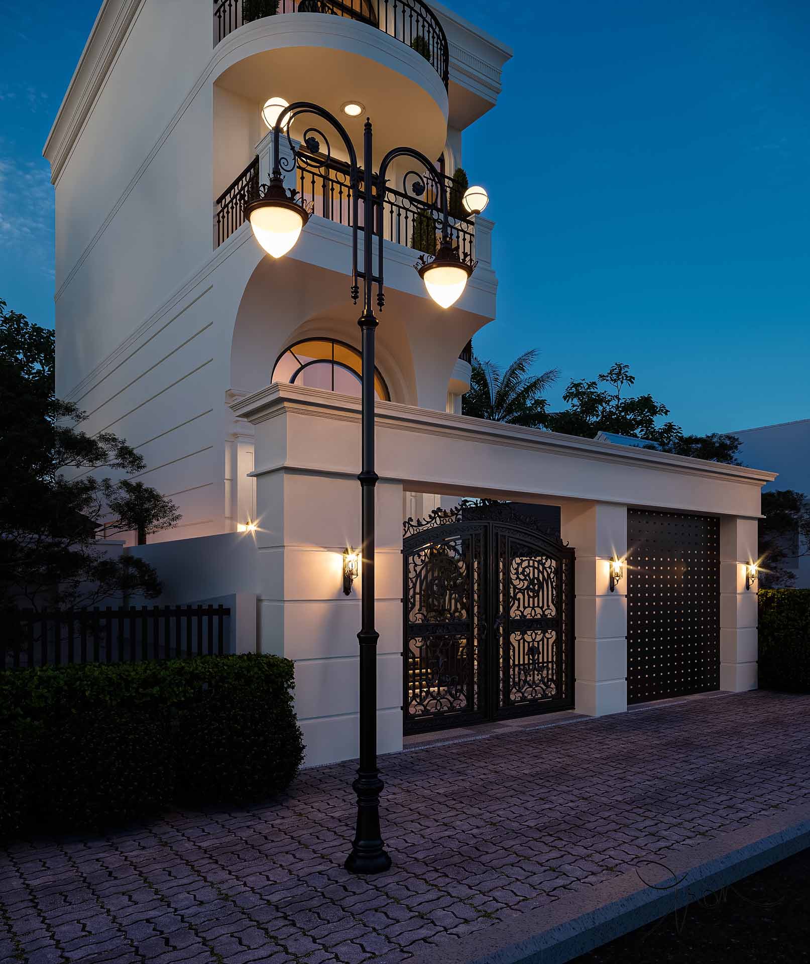 THIẾT KẾ NHÀ PHỐ 500M2