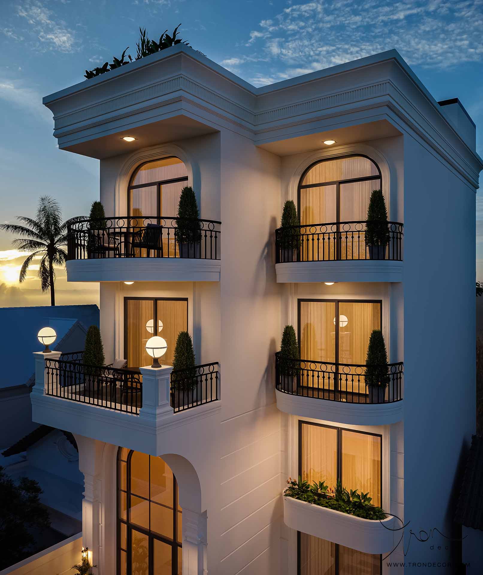 THIẾT KẾ NHÀ PHỐ 500M2