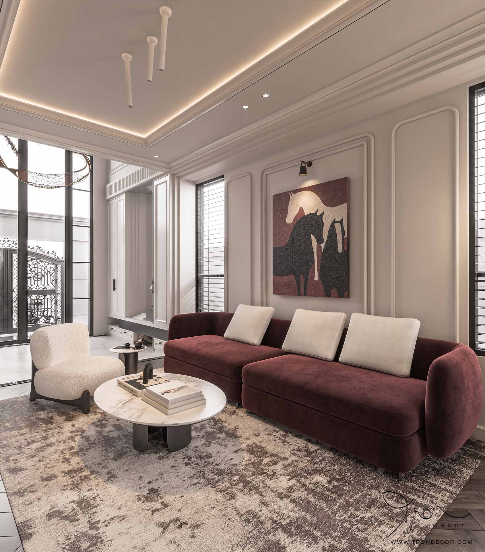 THIẾT KẾ NHÀ PHỐ 500M2