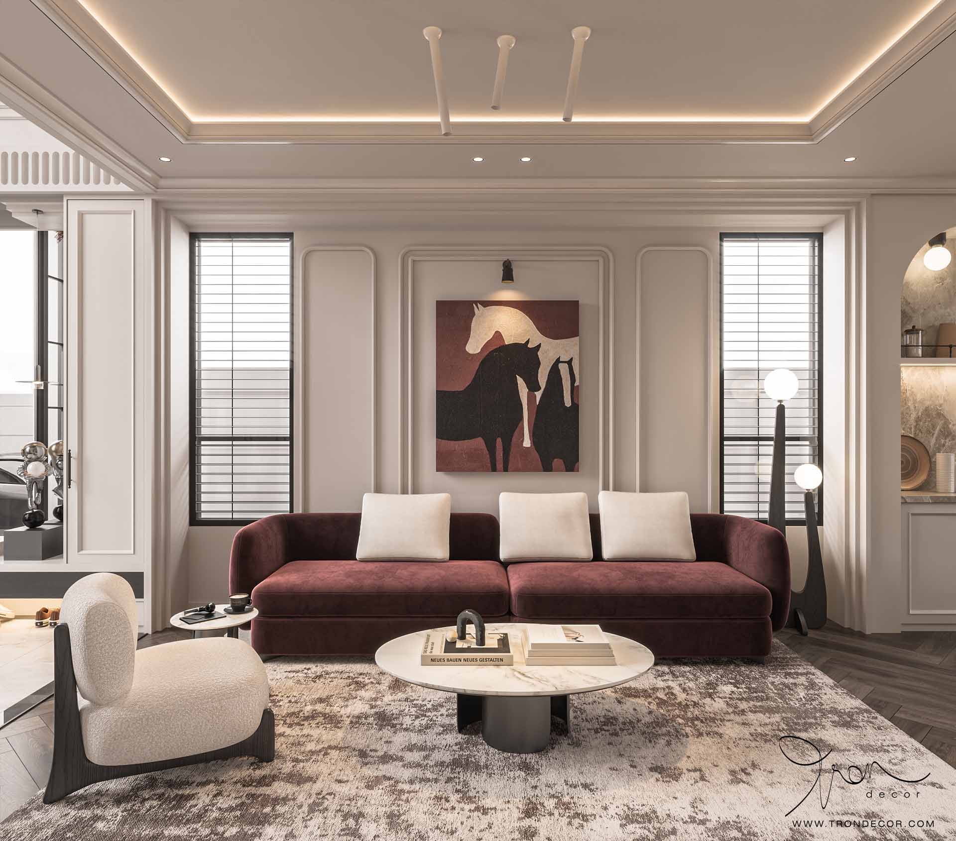 THIẾT KẾ NHÀ PHỐ 500M2