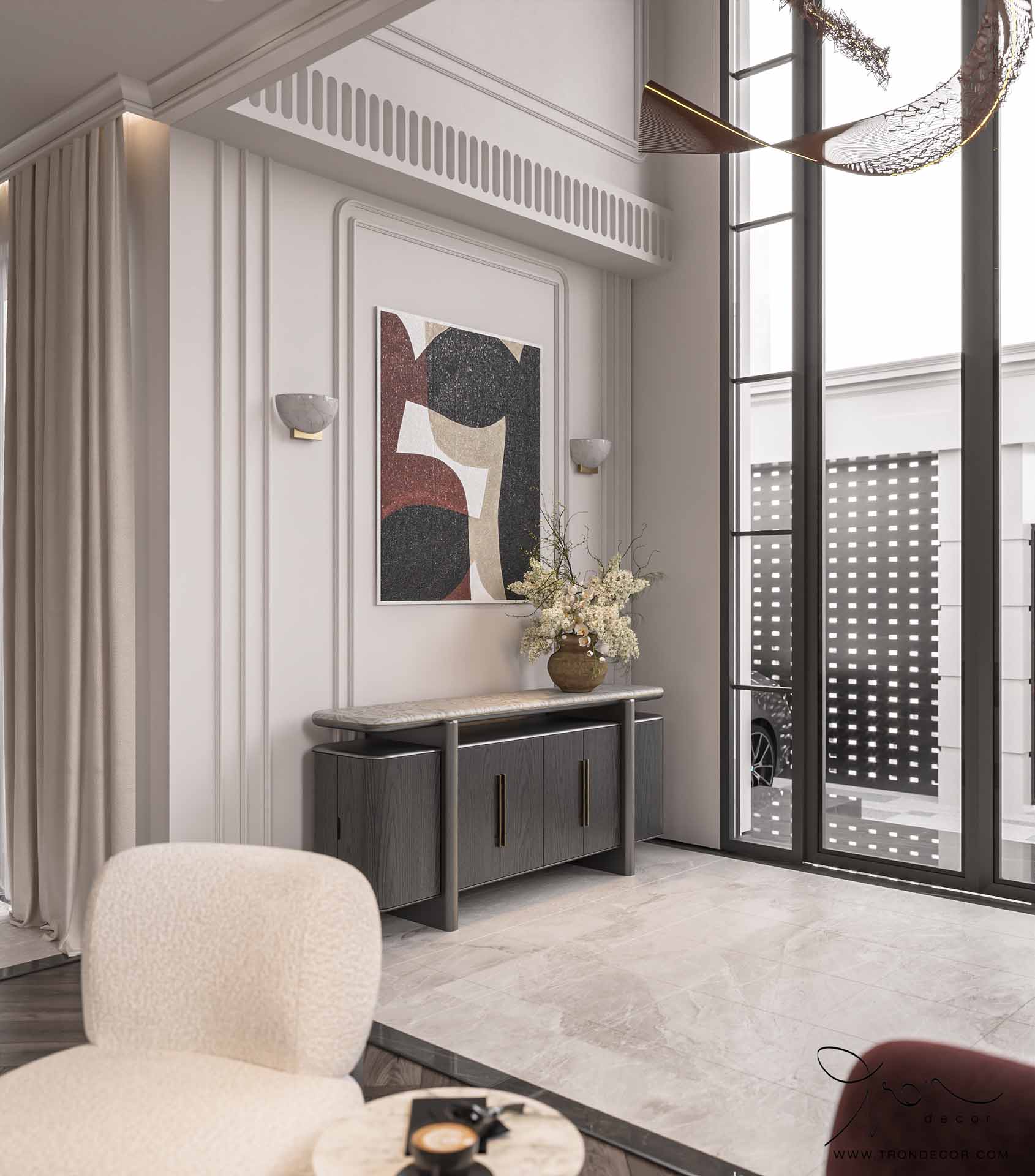 THIẾT KẾ NHÀ PHỐ 500M2