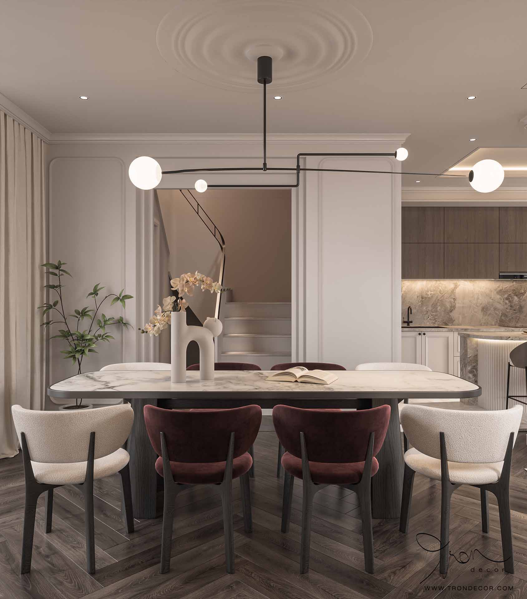 THIẾT KẾ NHÀ PHỐ 500M2