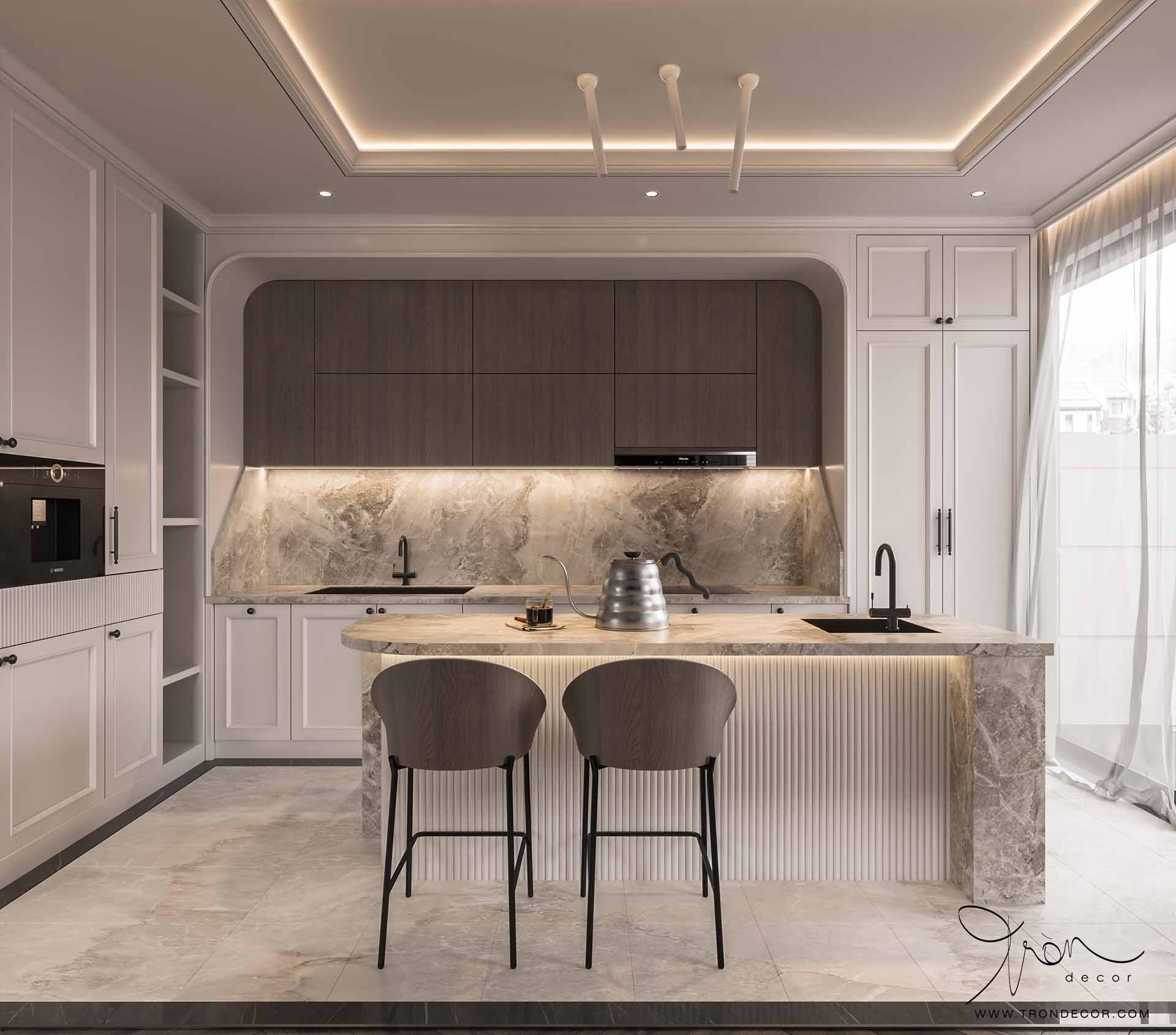 THIẾT KẾ NHÀ PHỐ 500M2