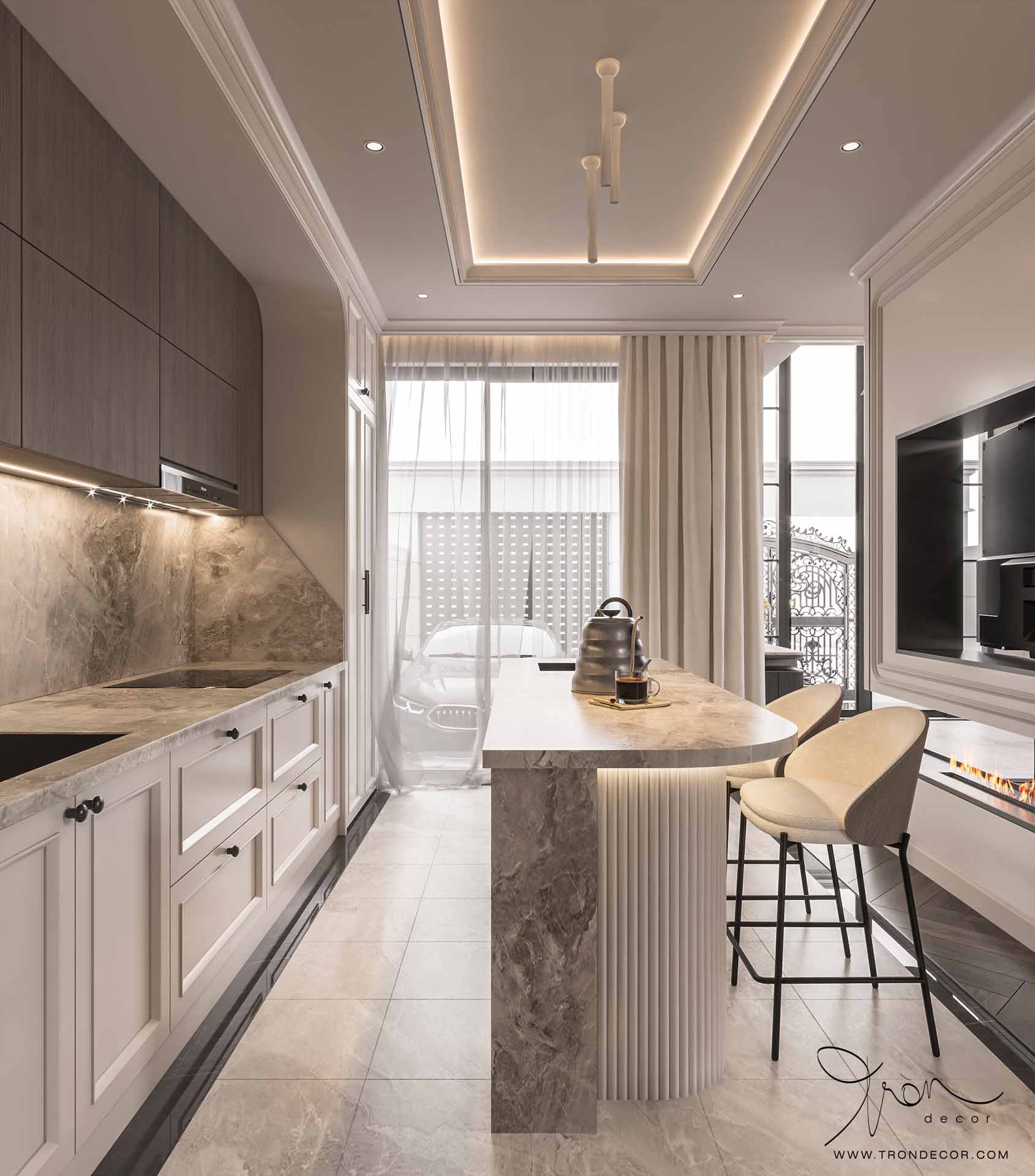 THIẾT KẾ NHÀ PHỐ 500M2