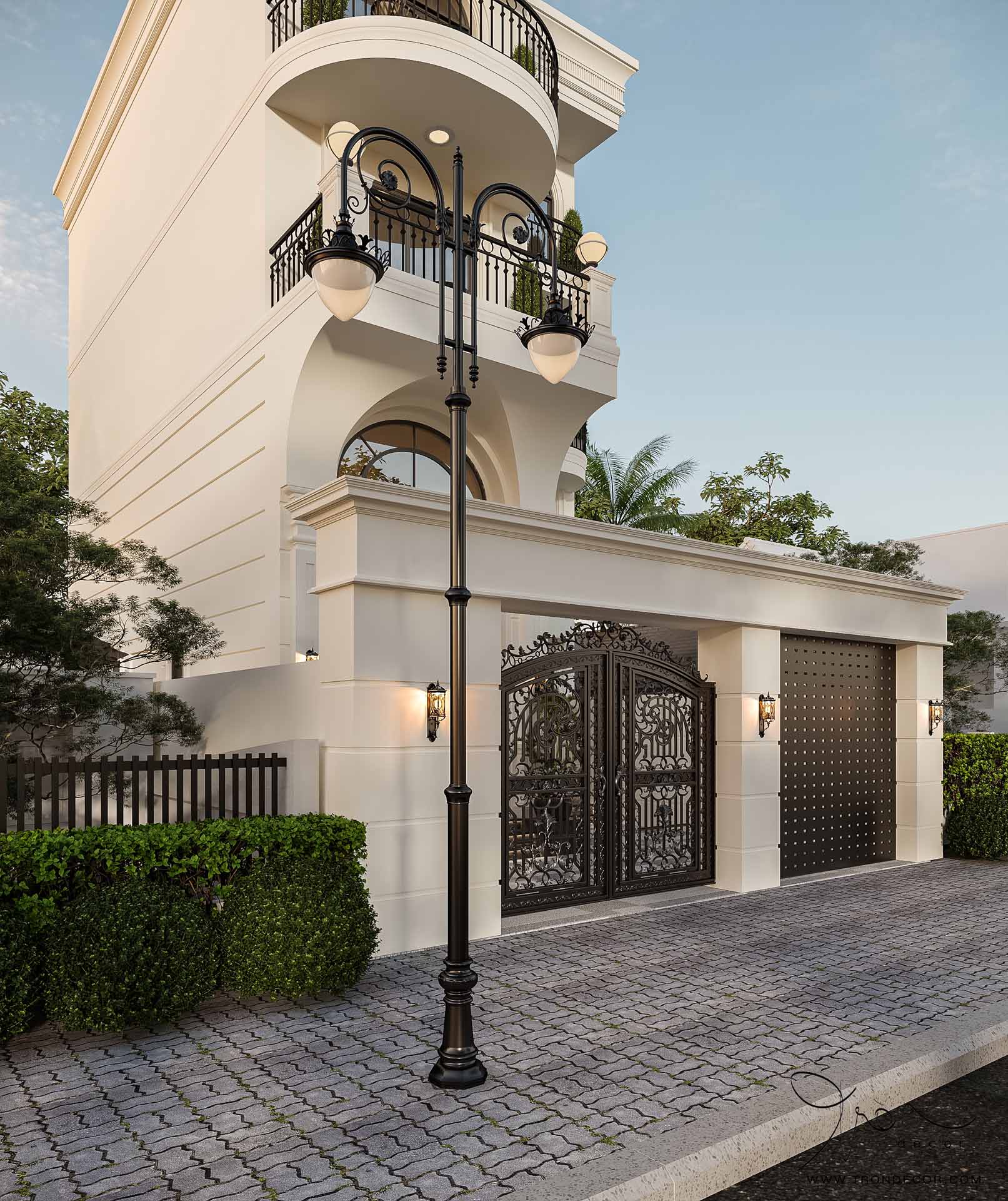 THIẾT KẾ NHÀ PHỐ 500M2