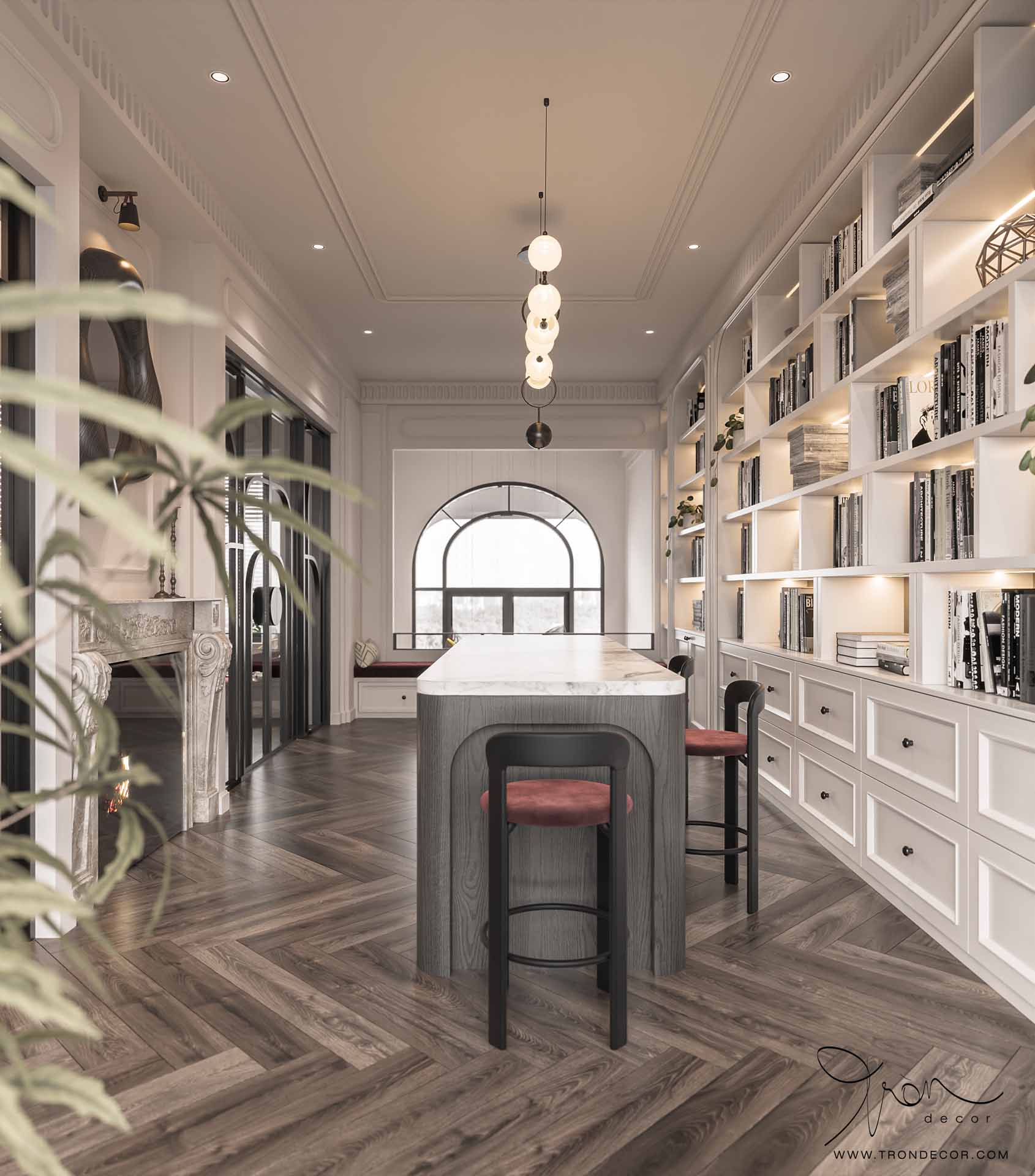 THIẾT KẾ NHÀ PHỐ 500M2