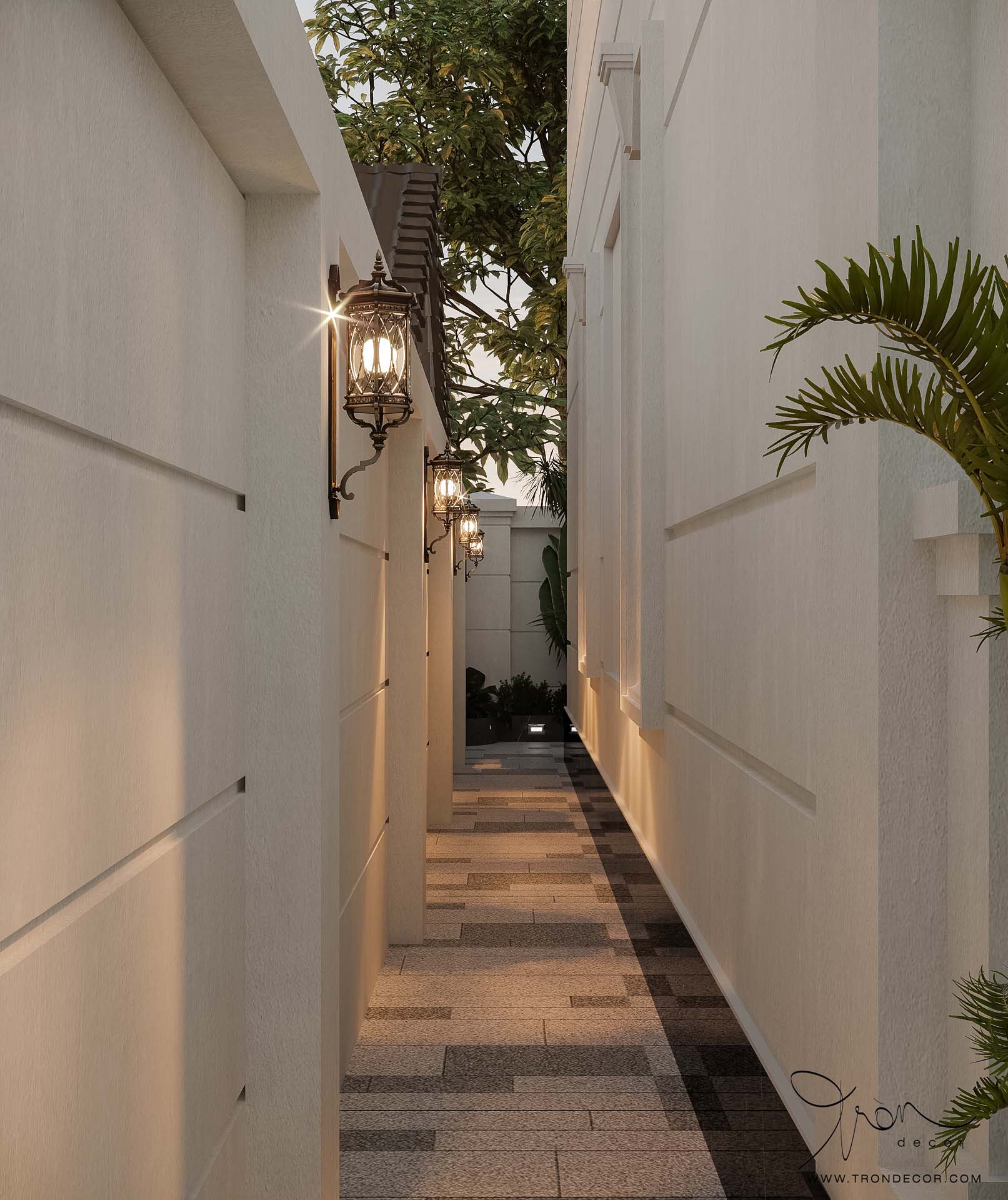THIẾT KẾ NHÀ PHỐ 500M2